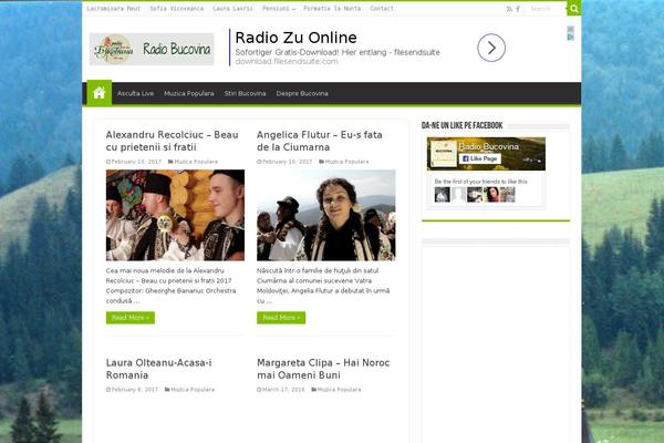 Blogus theme site design template sample