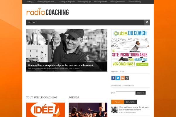 Magazon theme site design template sample