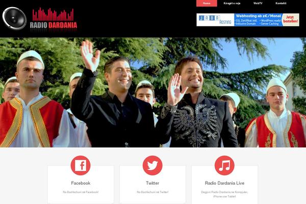 Engrave (Lite) theme site design template sample