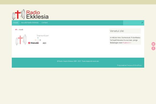 radioekklesia.com site used Tempera