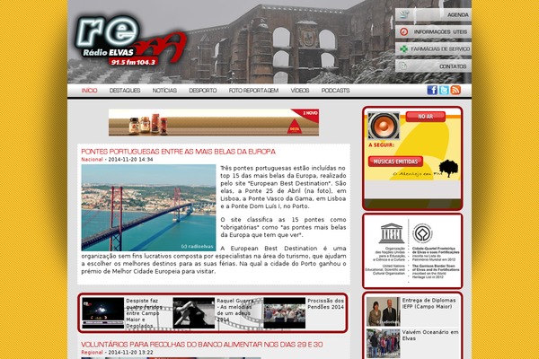 Site using Tribulant Newsletters plugin