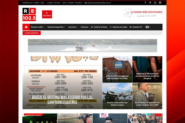 Site using Flexy-breadcrumb plugin