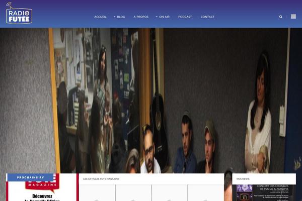 Site using continuous rss scrolling plugin