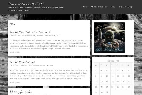 Gogo theme site design template sample