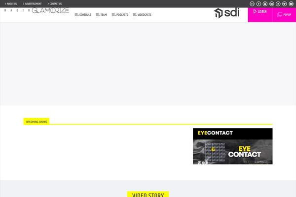 Onair2 theme site design template sample