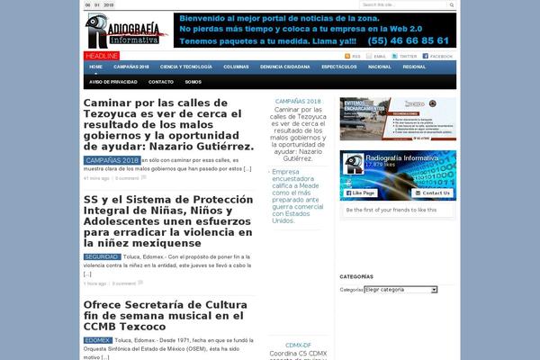 Smart News theme site design template sample