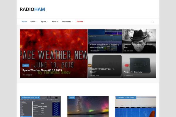 SmartMag Child theme site design template sample