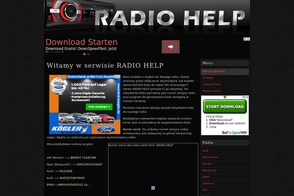 raindrops theme site design template sample