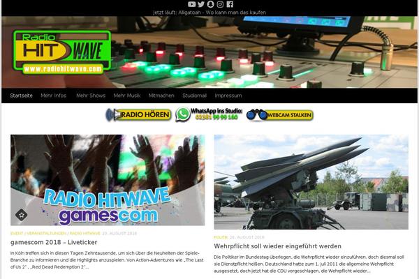 radiohitwave.com site used Hitwave