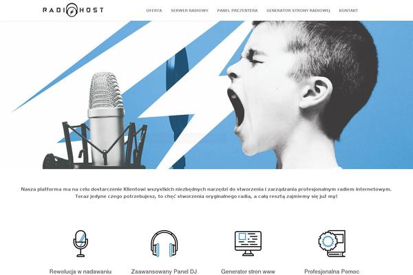Kalium-child theme site design template sample