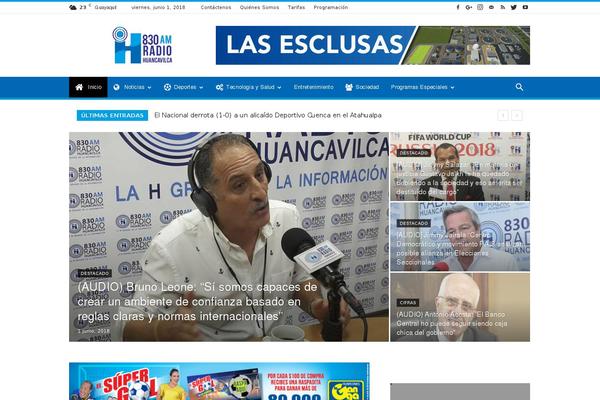 Site using Font Awesome 4 Menus plugin