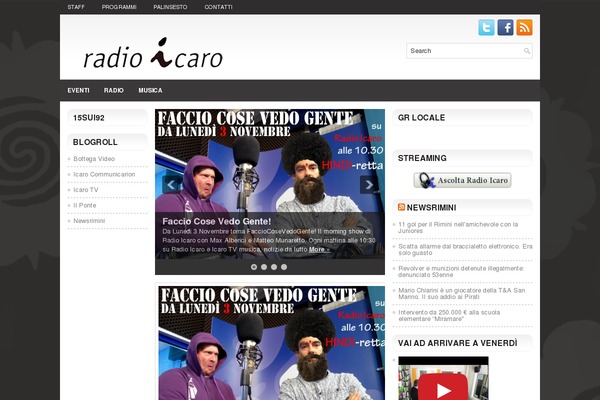 Site using Fetch Feed shortcode pageable plugin