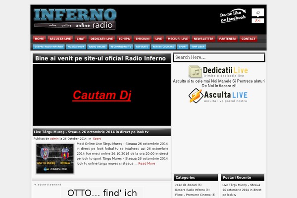 radioinferno.org site used Zendpress