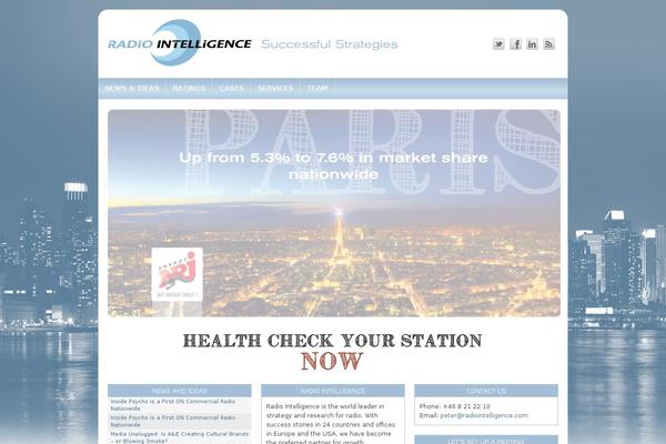 Shell Lite theme site design template sample