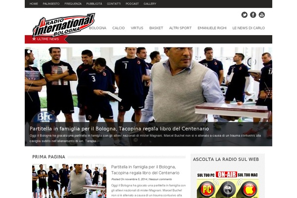 radiointernationalbologna.it site used Bologna