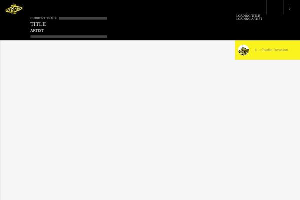 radioinvasion.cl site used Onair2