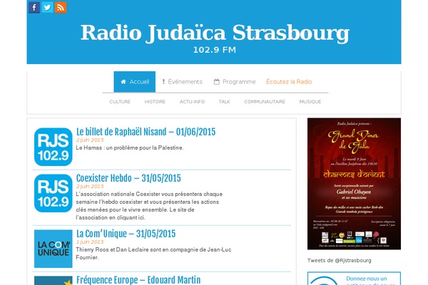 Blue Planet theme site design template sample