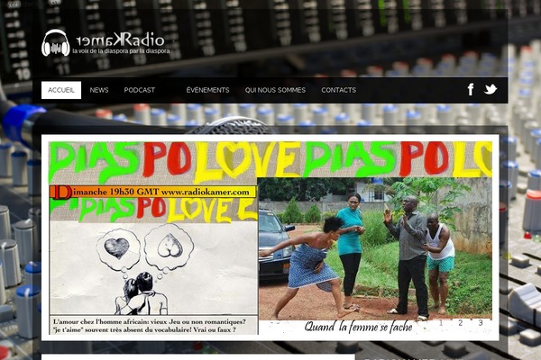 Soundwave theme site design template sample