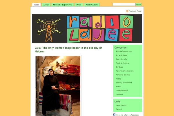 radiolajee.com site used Misty Look