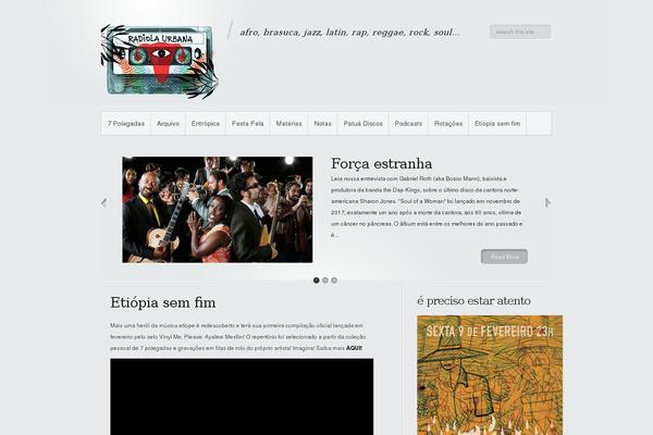 radiolaurbana.com.br site used Minimal