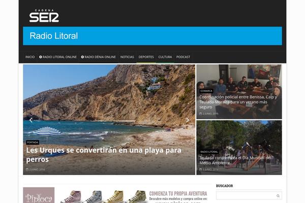 radiolitoral.com site used Dialy-theme