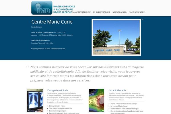 Care theme site design template sample