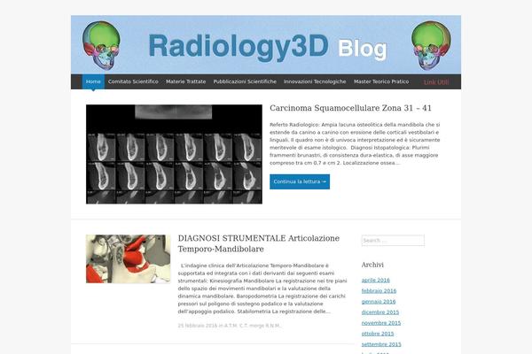 Expound theme site design template sample