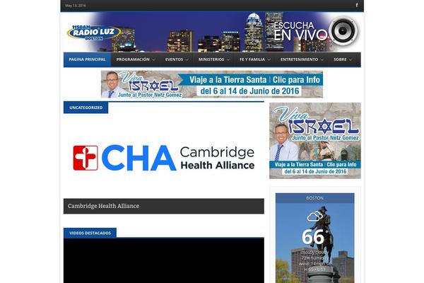 radioluzboston.com site used Salemmedia