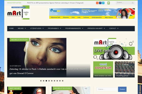 PRESSO theme site design template sample