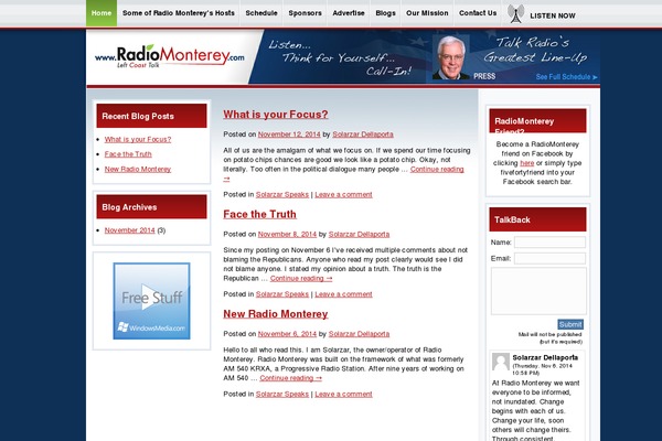 radiomonterey.com site used Radiomonterey