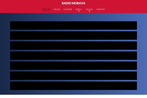 Site using Wp-lunaradio plugin