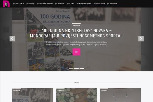 Onair2 theme site design template sample