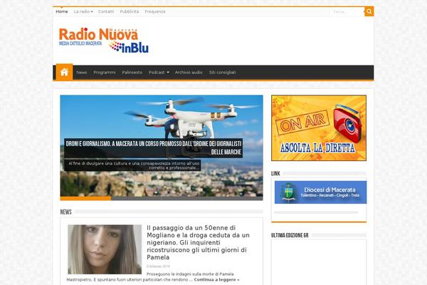 Site using Super RSS Reader plugin