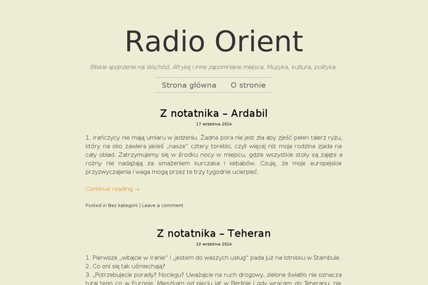radioorient.pl site used Mog