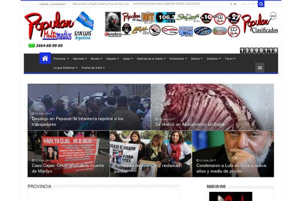 popular theme websites examples
