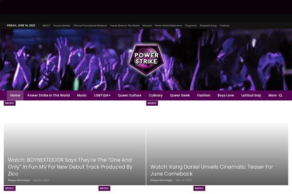 Site using Mystickymenu-pro plugin
