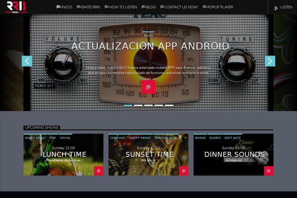 Chords theme site design template sample