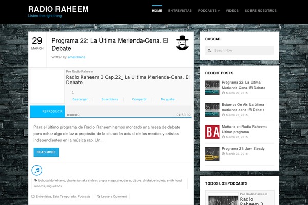 GoBlog theme site design template sample