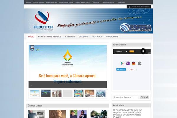 GoodNews theme site design template sample