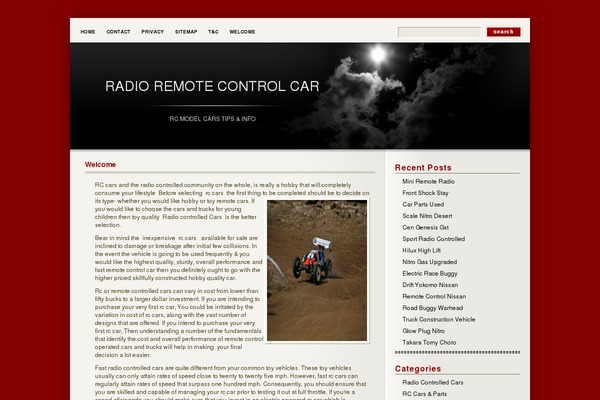 Deep Silent theme site design template sample