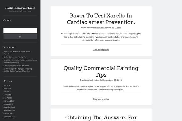 radioremovaltools.com site used Author