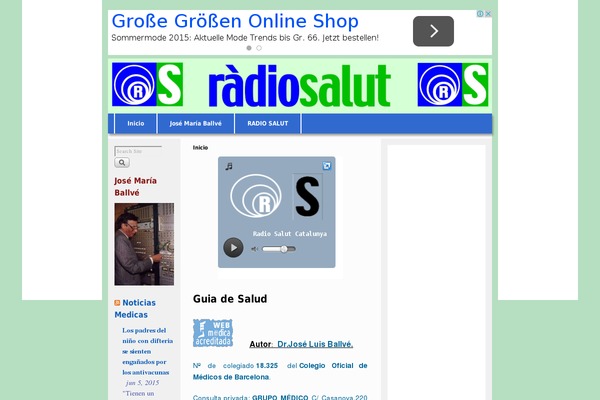 Site using Aspen Shortcodes and Widgets plugin