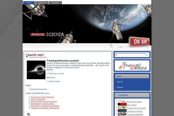 Site using Blubrry PowerPress Podcasting plugin plugin