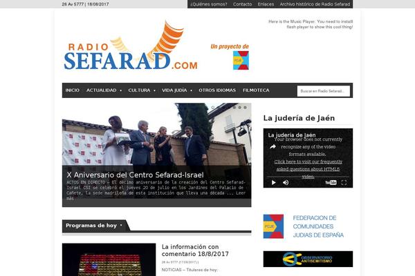 Site using Superfish Menus plugin