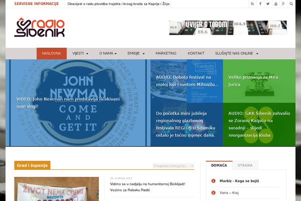 Site using Advanced iFrame plugin