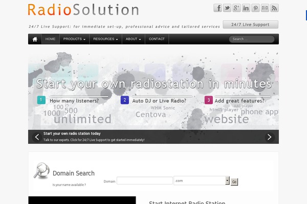 Site using Responsive Pricing Table plugin