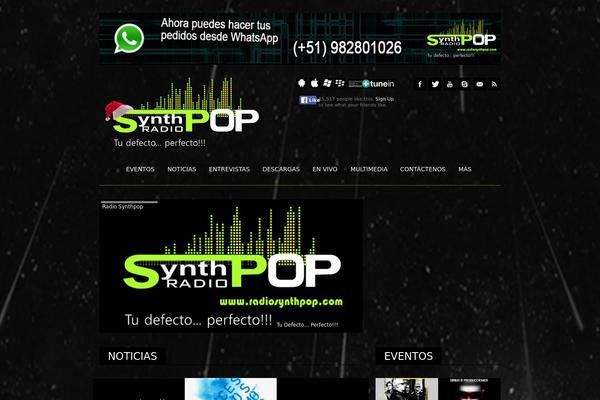 Afternight theme site design template sample