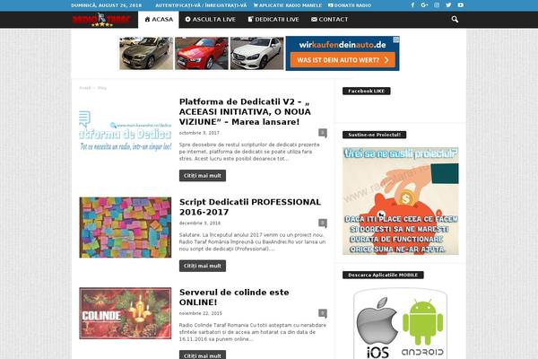 radiotaraf.com site used Taraf2