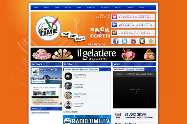 Sonik theme site design template sample