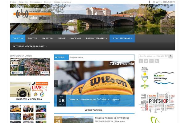 radiotrebinje.com site used Amcharts4